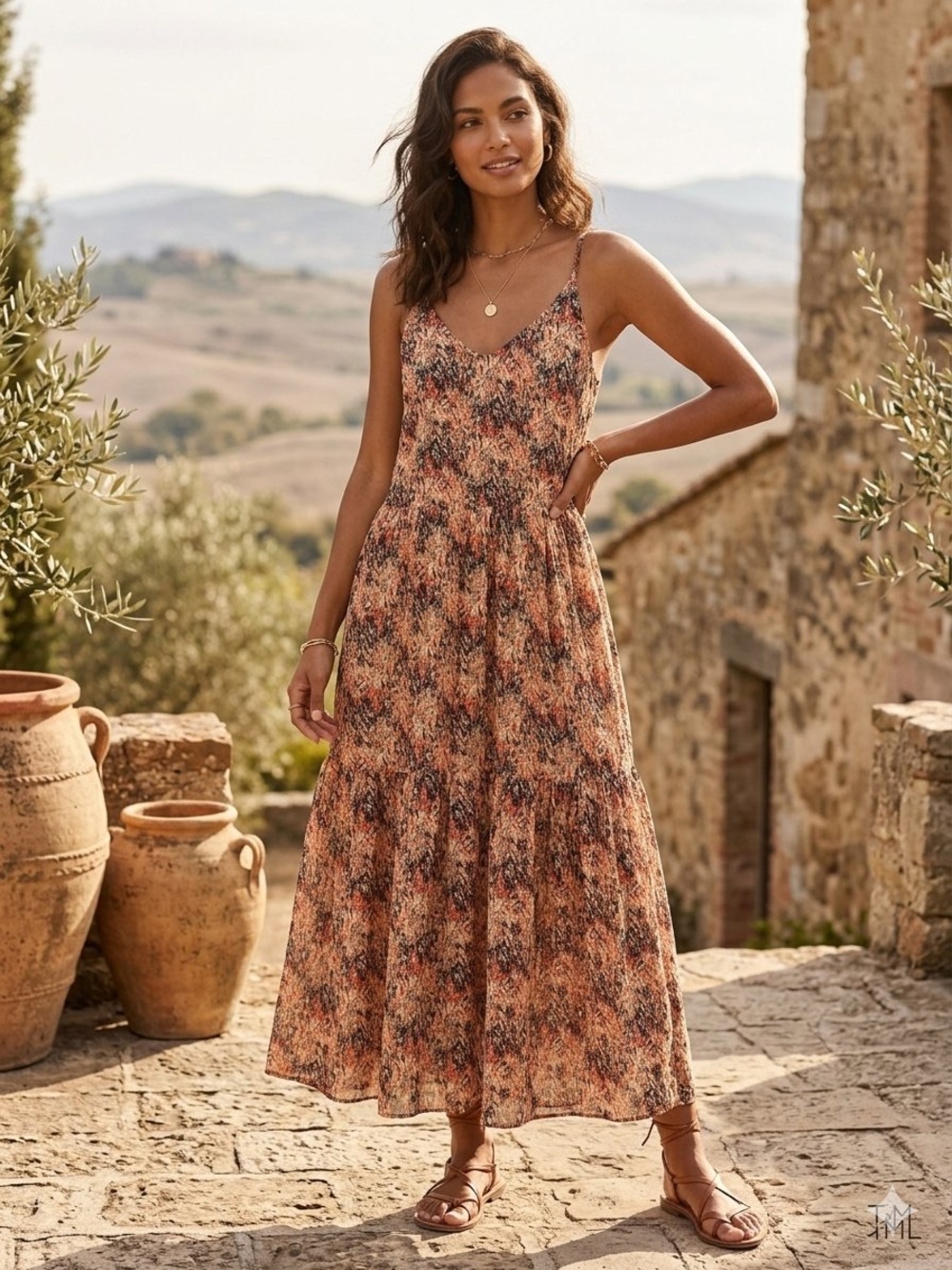 THML Aurora Maxi Dress
